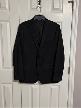 Apt. 9 Men's Black Two-Button Suit Blazer